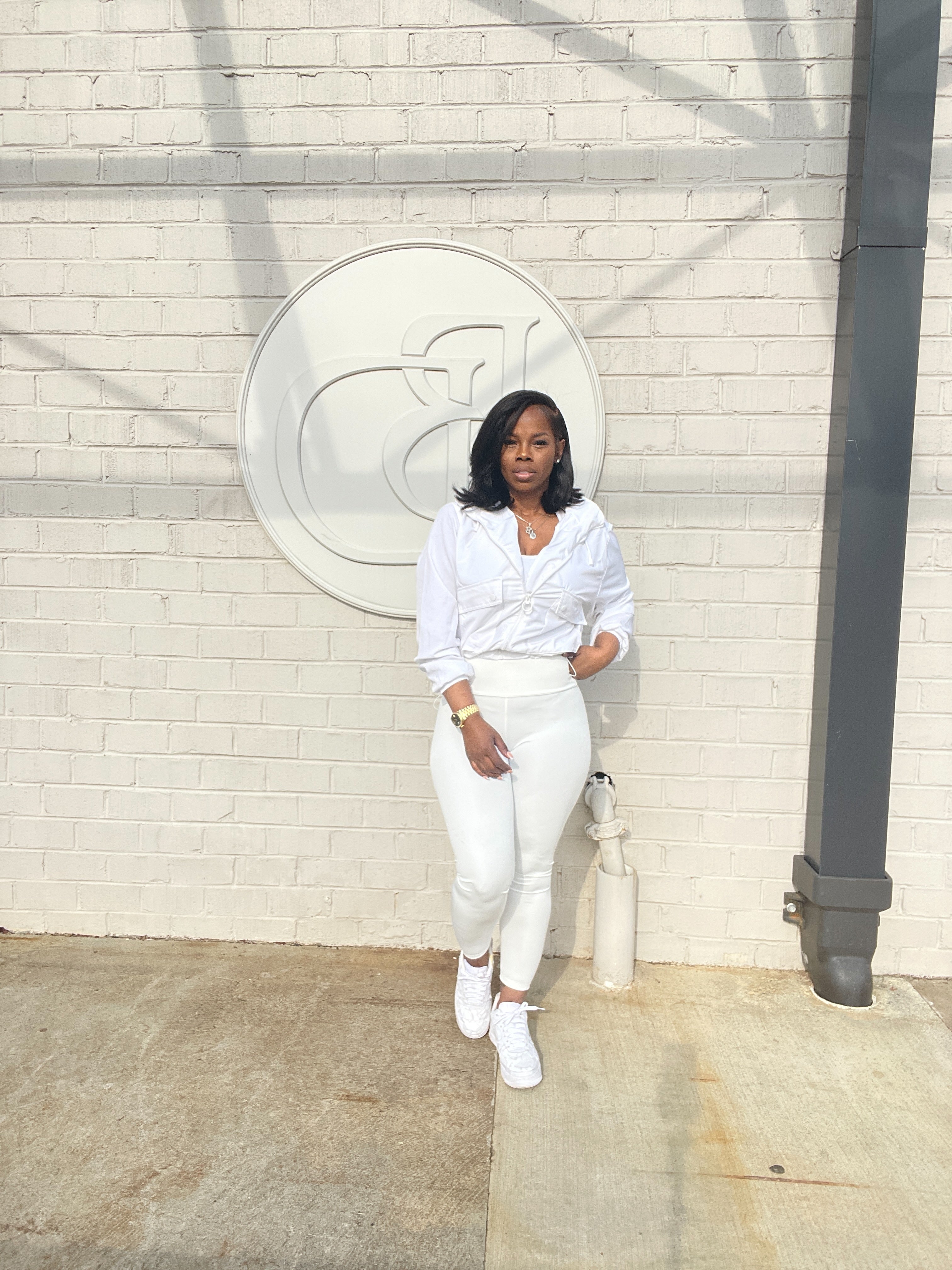 Slay Essential Windbreaker Leggings Set