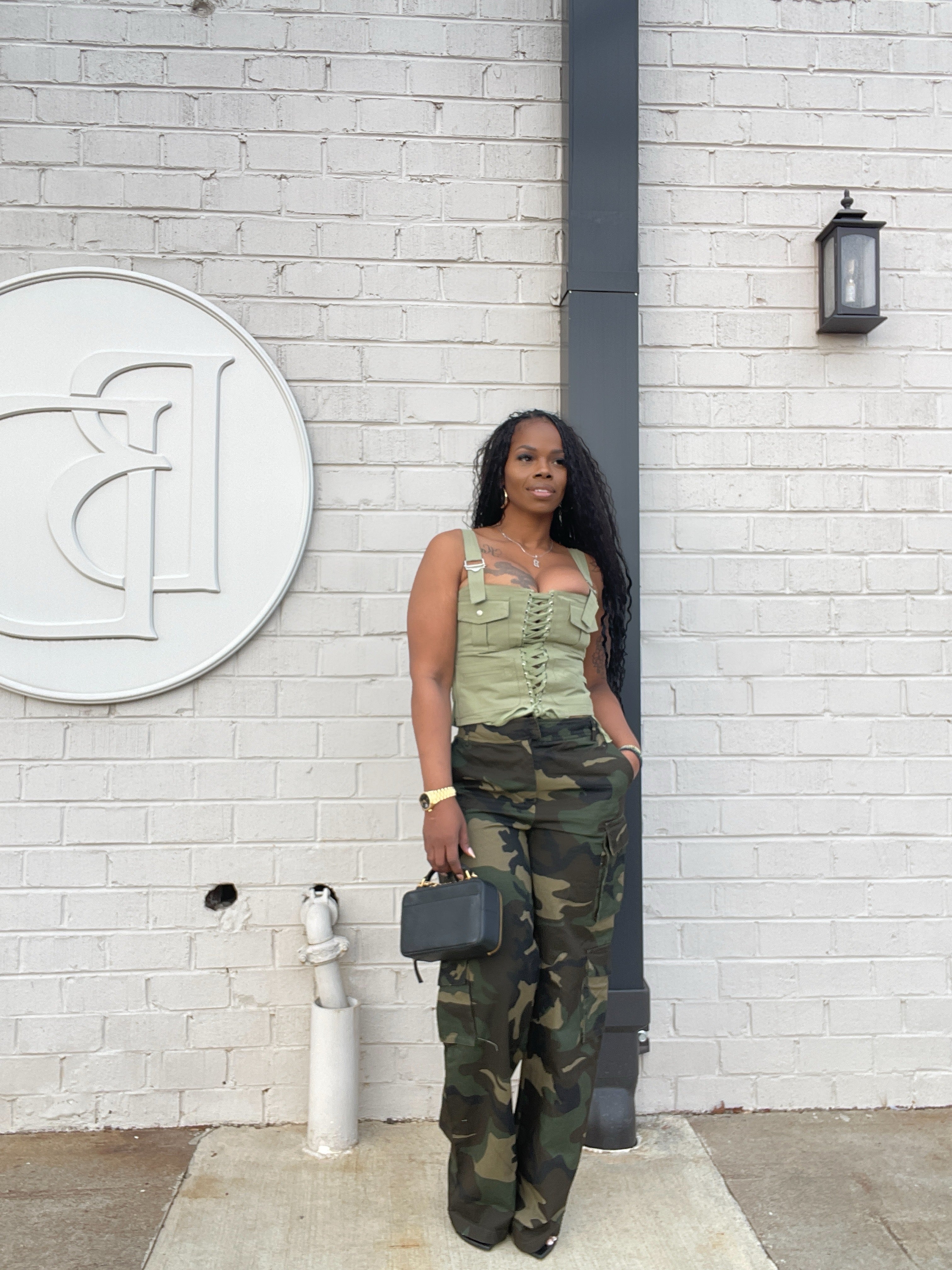 Straight leg Camo Pants