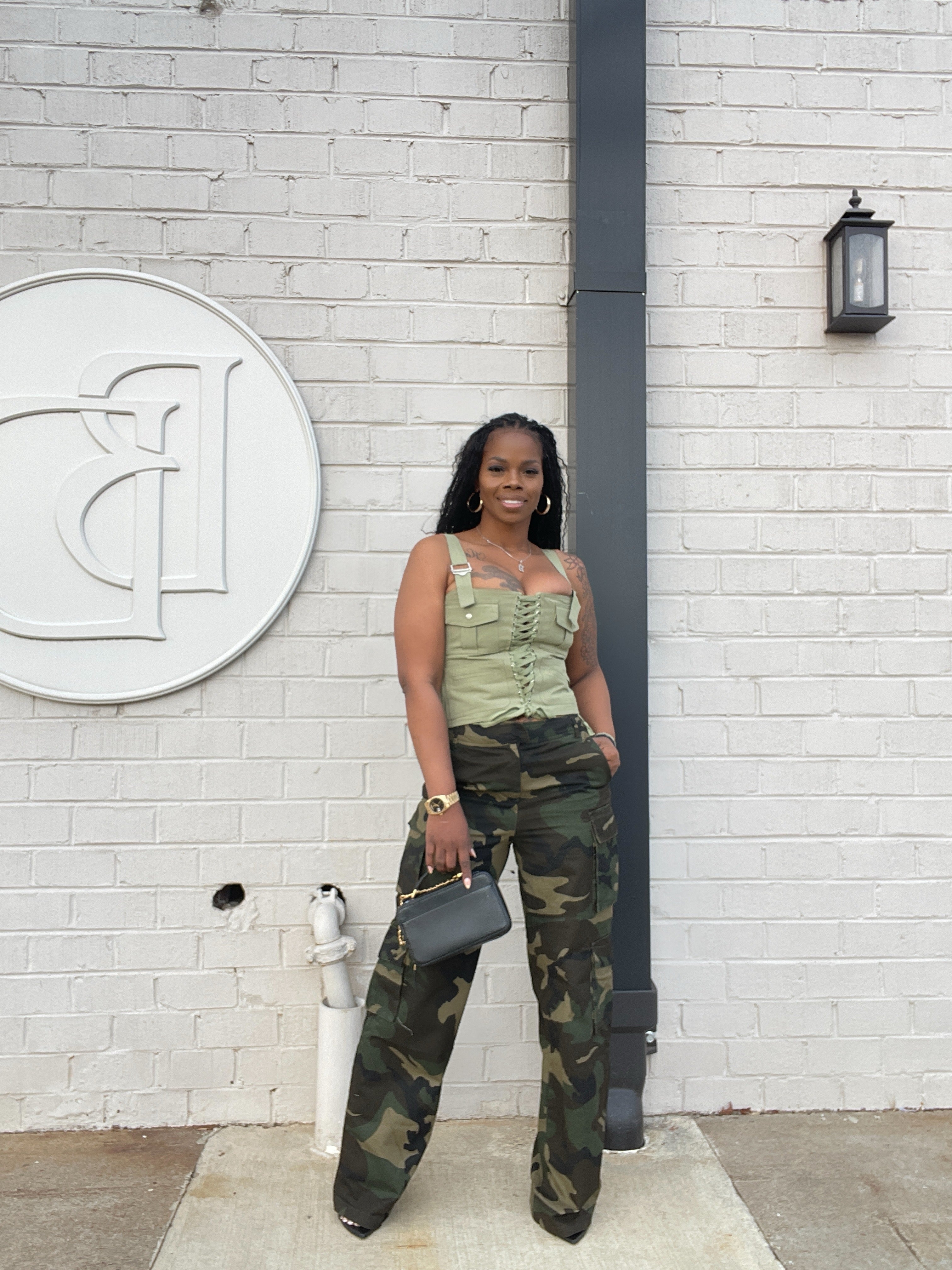 Straight leg Camo Pants