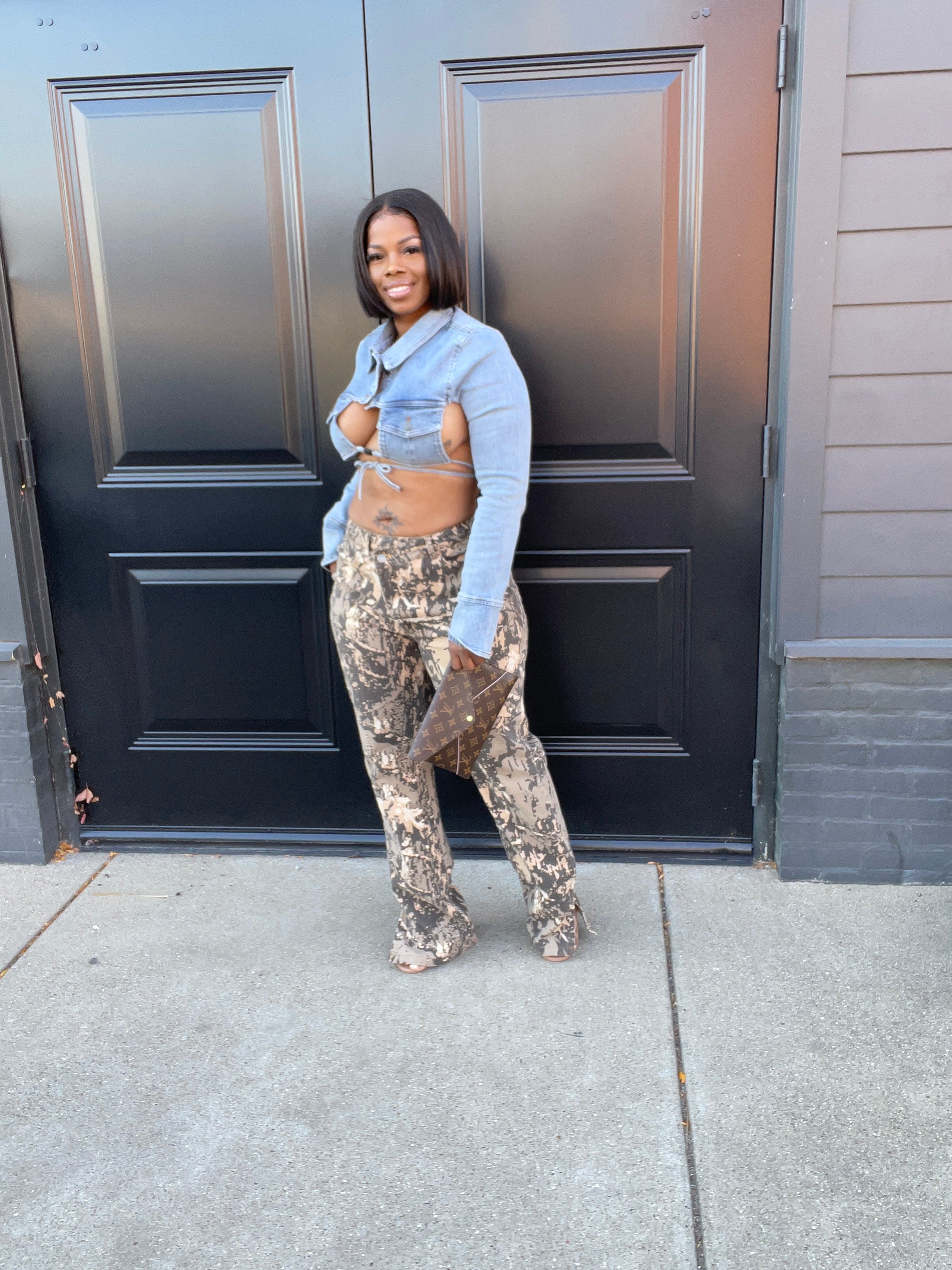 Woodstock Asymmetric Jeans