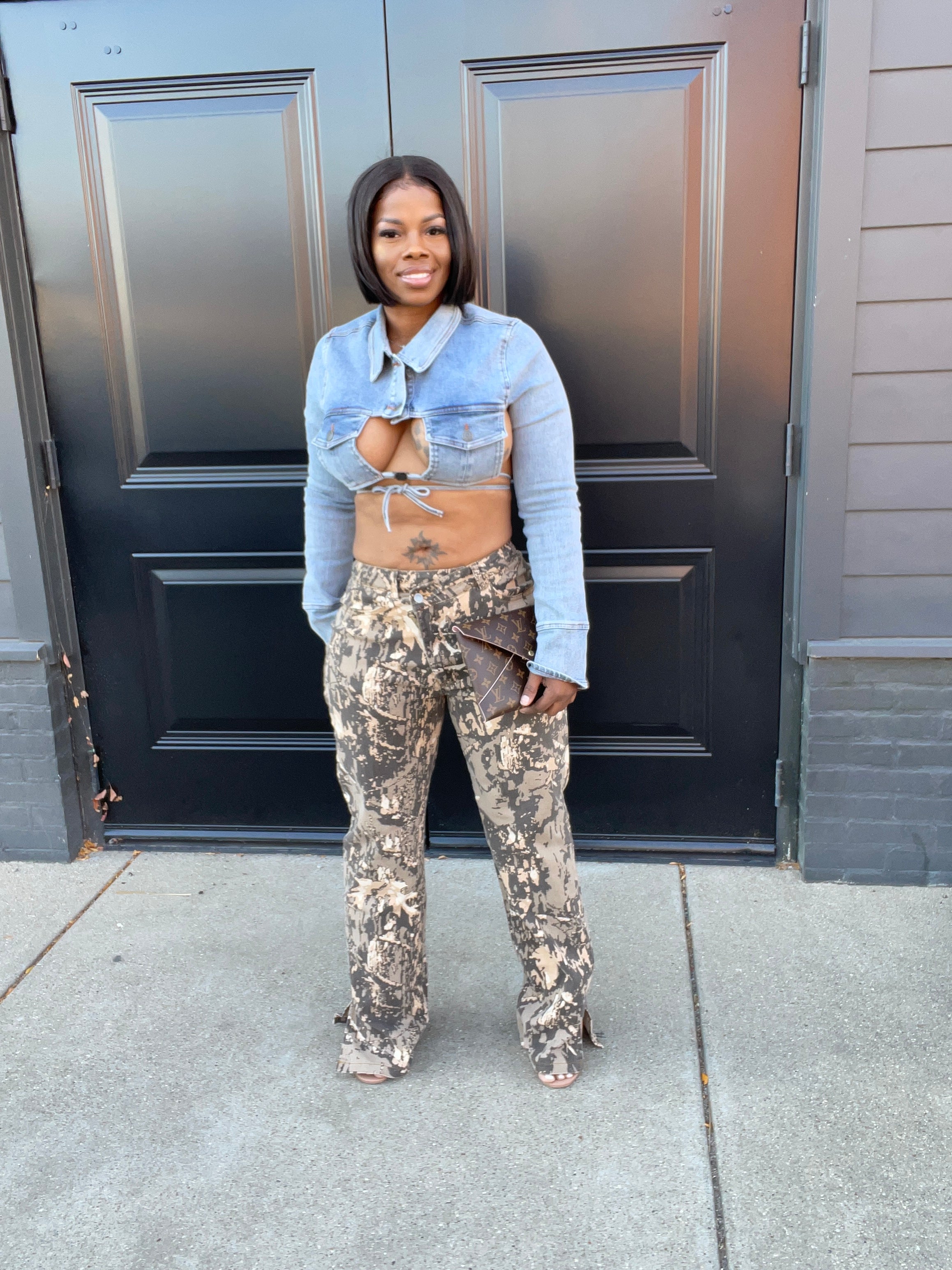 Woodstock Asymmetric Jeans